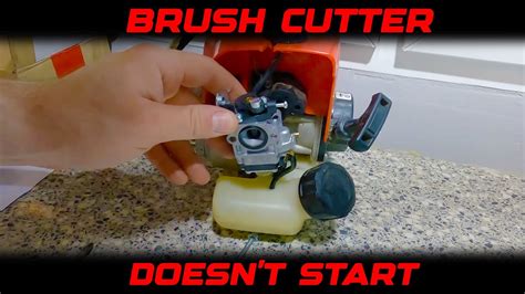 How To Fix Brush Cuttter Which Does Not Start Youtube