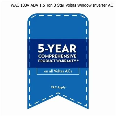 Wac V Ada Ton Star Voltas Window Inverter Ac At Rs