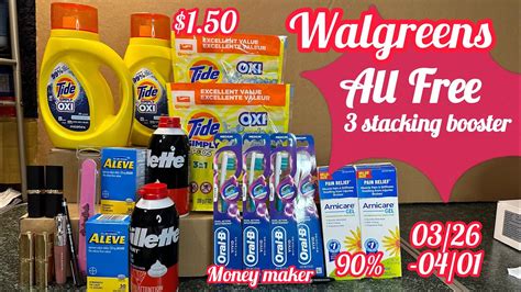 Walgreens Couponing Very Cheap Tide Mm Oral B Huge