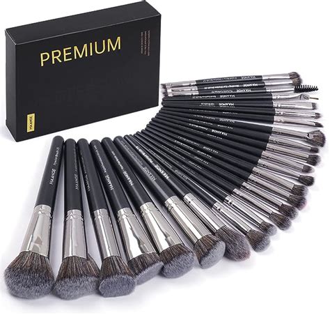 Makeup Brushes Maange 25pcs Makeup Brush Set Foundation Eyeshadow