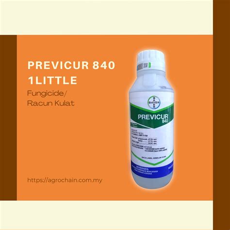 Bayer Previcur 840 1 Litre Racun Kulat杀菌剂fungicide Shopee Malaysia