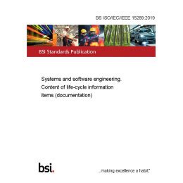 Bs Iso Iec Ieee Systems And Software Engineering Content Of