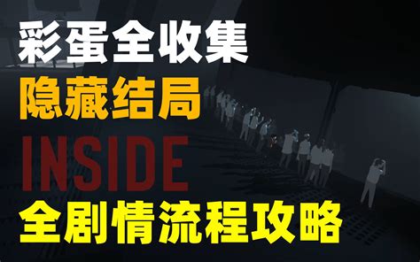 【inside】13个彩蛋全收集隐藏结局全剧情流程实况解说攻略 哔哩哔哩