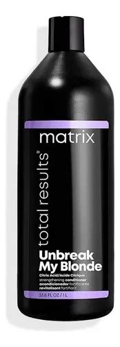 Acondicionador Unbreak My Blonde Ml Matrix Env O Gratis