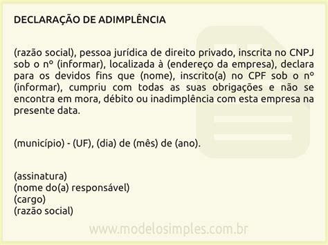 Declaração de Comparecimento Modelos Exemplos e Guia de Elaboração