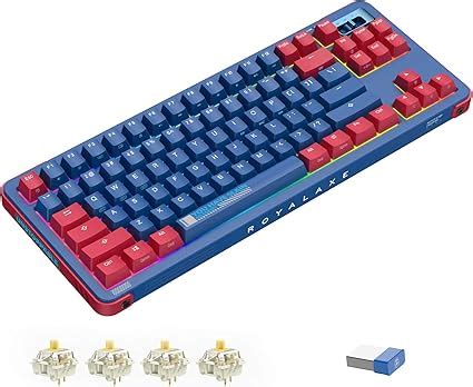 Amazon Royalaxe Y Tkl Wireless Mechanical Keyboard Hot Swappable Wired Bluetooth