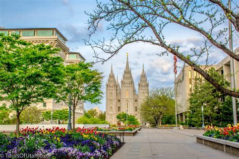 Temple Square Gardens Things To Do In Salt Lake City — Sightseeing