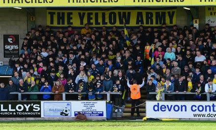 Torquay United Fans During Emirates Fa Editorial Stock Photo - Stock ...