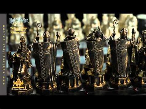 harry potter final challenge chess set   noble collection