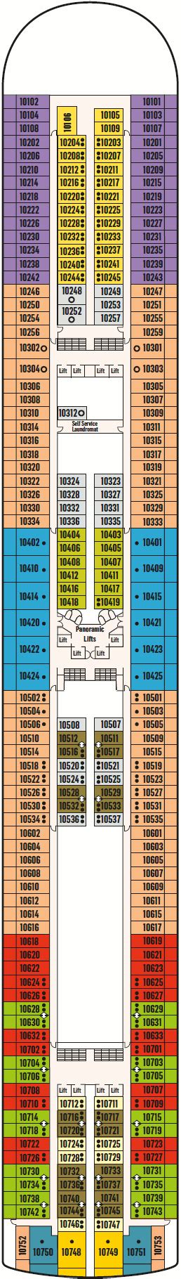 Pacific Adventure Deck Plans P O Cruises Australia Pacific Adventure