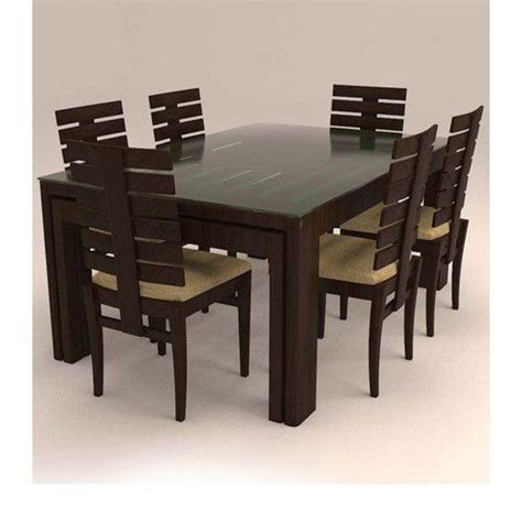 Photo Gallery Of Seater Retangular Wood Contemporary Dining Tables