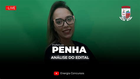 Concurso Prefeitura De Penha An Lise Do Edital Youtube