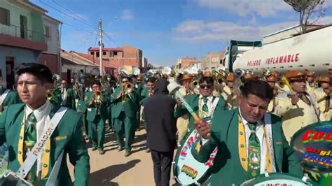 Unidos La Banda Pagador Y La Banda Central Cocani De Oruro Dir Germ N