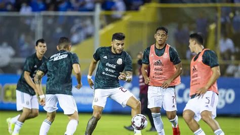 Con Cambios La Alineaci N De M Xico Para Enfrentar A El Salvador