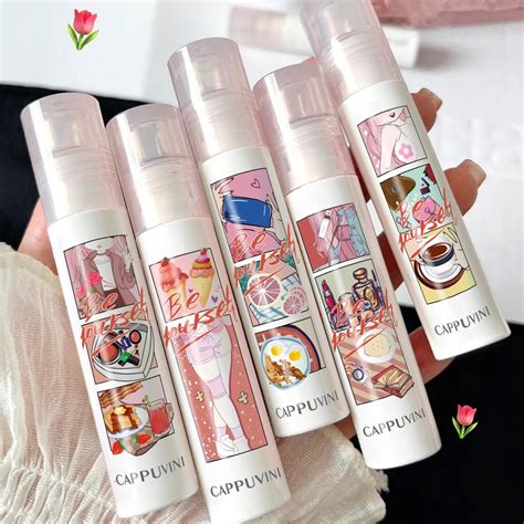 Jual Cappuvini Lipstik Liptint Soft Gloss Bibir Lip Glossy Shopee