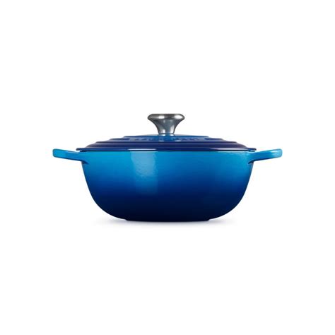 Le Creuset Signature Marmite Cm Azure Meesterslijpers Nl