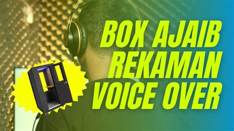 APA SIH FUNGSI VOCAL BOOTH UNTUK REKAMAN VOICE OVER YouTube