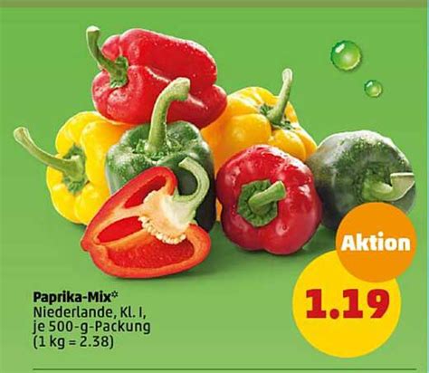 Paprika Mix Angebot Bei Penny Prospekte De