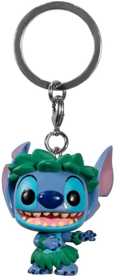 Chaveiro Hula Stitch Funko Pop Pocket Keychain Lilo Stitch