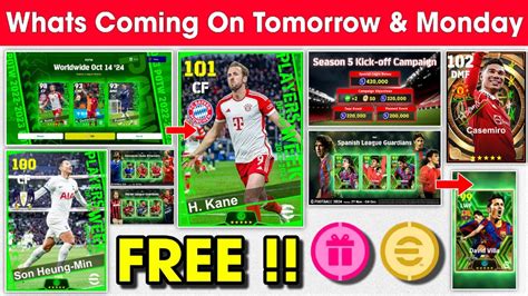 What Is Coming On Tomorrow And Next Monday In Efootball 2024 Mobile Tomorrow Potw And Free Coins