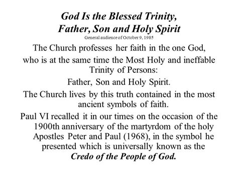 Father Son Holy Spirit Symbol