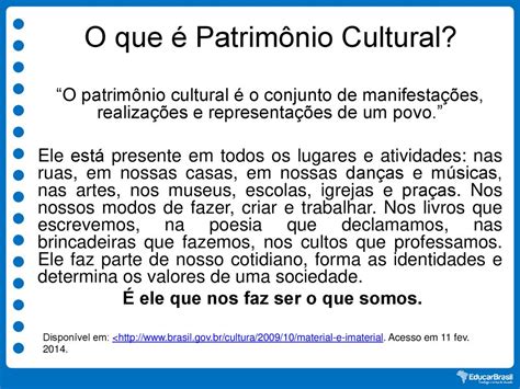 Exemplos De Cultura Material E Imaterial No Brasil Vários Materiais