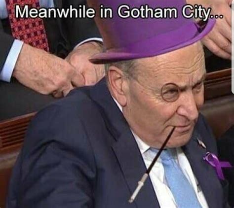 Chuck Schumer Penguin Gotham Blank Template - Imgflip