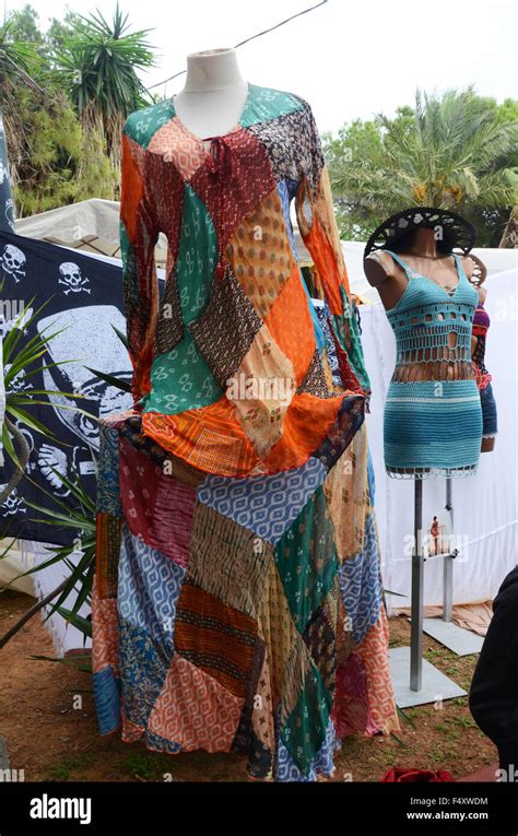 Punta Arabi Hippy Market At Es Canar On Ibiza Stock Photo Alamy