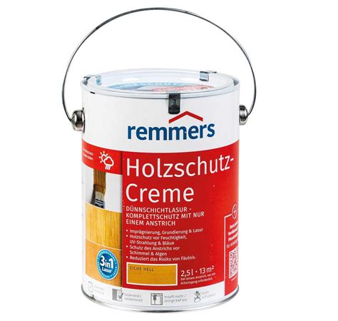 Test Holzöle Remmers Holzschutz Creme sehr gut