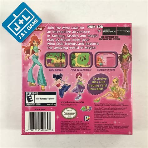 Winx Club Gba Game Boy Advance Jandl Video Games New York City