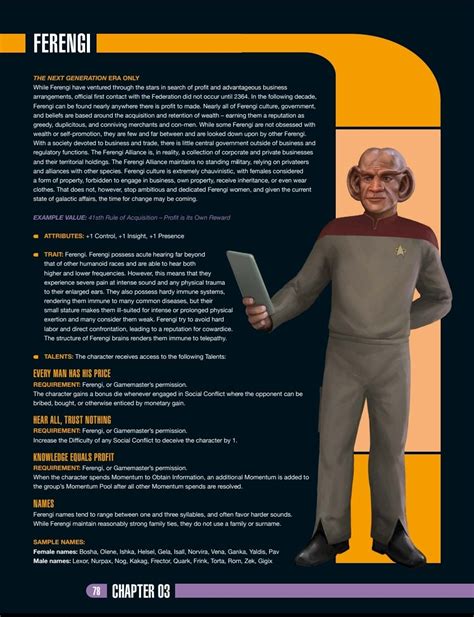 Star trek races ferengi – Artofit