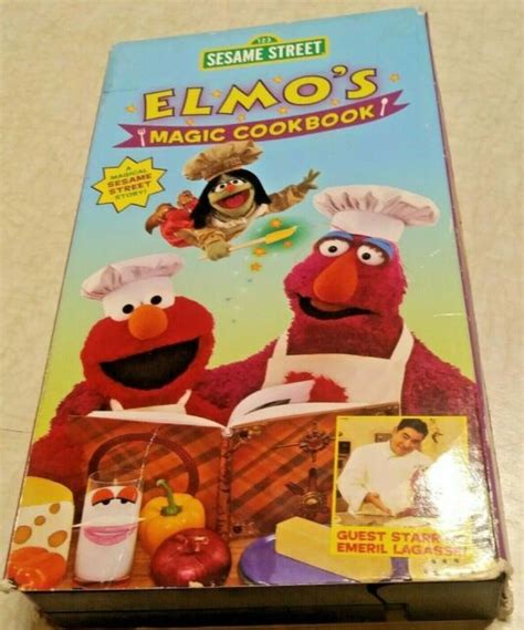 Sesame Street Elmos Magic Cookbook Vhs For Sale Online Ebay