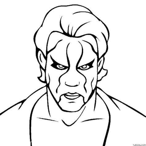 Sting Wrestler Coloring Pages Coloring Coloring Pages