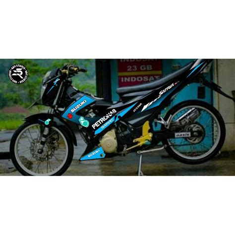 Jual Striping Variasi Satria Fu Facelift Petronas Shopee Indonesia