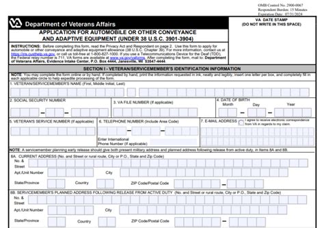 Download Va Form 21 4502 Va Form