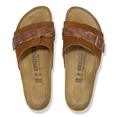 Oita Braided Su De Mink Birkenstock