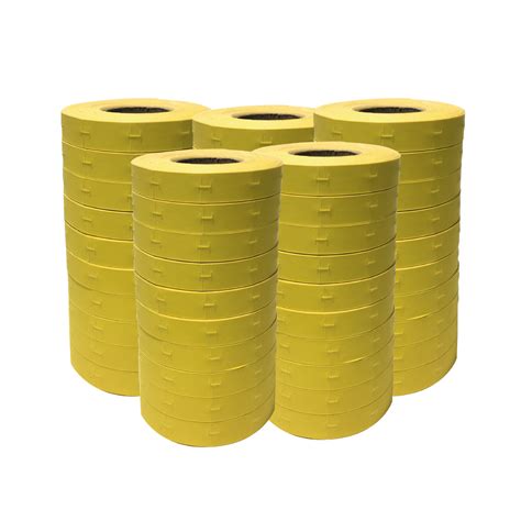 PACK 50 ROLLOS MONARCH 1110 AMARILLO Dimatic