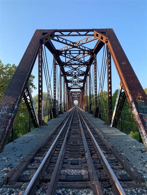 The Texas Park Where You Can Hike Across A Train Bridge And Wooden