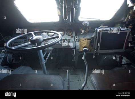 armored military vehicle inside view Stock Photo - Alamy