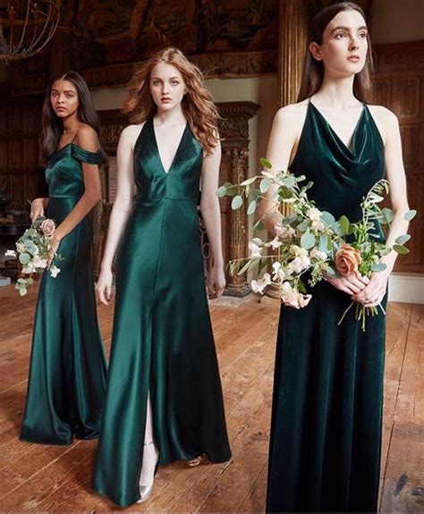 Robes Demoiselle D Honneur Jenny Yoo Vert Emeraude Wedding Planner