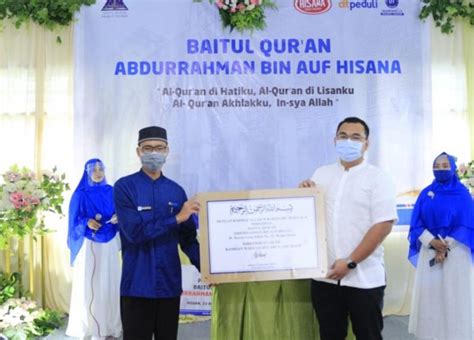 Lahirkan Generasi Qurani Dt Peduli Dan Hisana Resmikan Baitul Quran