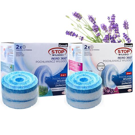 Set Tablete Absorbante Umiditate Ceresit Aero 360 Lavanda Si Cascada