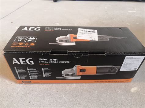 Угловая шлифмашина AEG WS13-125XE 4935451410 — купить в интернет ...