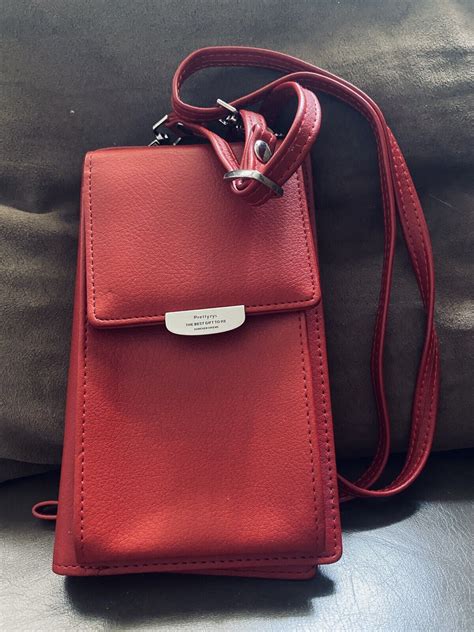 Red Women Small Crossbody Bag Cell Phone Purse Wallet With Credit Card Slots Ebay