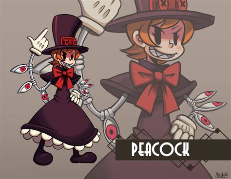 Skullgirls Peacock Skullgirls Skullgirls Peacock Fandom Drawing