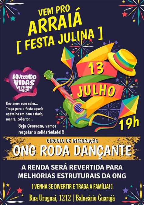 Círculo de Integração Social Roda Dançante FESTA JULINA