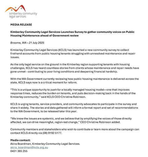 ATTENTION: PUBLIC... - Djarindjin Aboriginal Corporation | Facebook