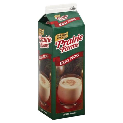 Prairie Farms Egg Nog 1 Qt Instacart