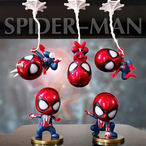 Shaking Head Spiderman Doll Handmade Model Car Ornaments Car Interior