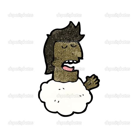 Cloud man cartoon Stock Vector by ©lineartestpilot 21481869